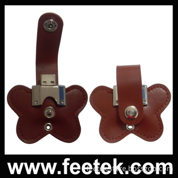 Popular OEM Leather USB Flash Drive (FT-1311)